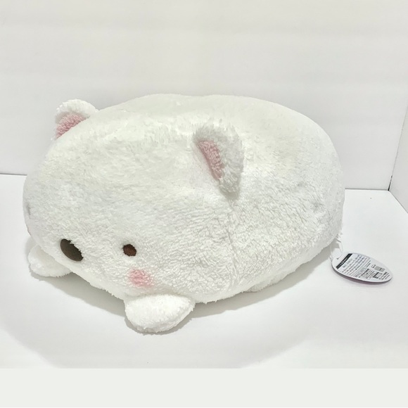 NEW BIG 20” San-X Sumikko Gurashi SS10713 Shirokuma Polar Bear Plush Pillow - Picture 1 of 12